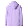 thumbnail image 3 of Vedolay Parka Jackets Coat for Women Cardigan Coat Drape Open Front High Low Hem Coat 2023 Purple,4XL, 3 of 3