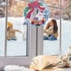 thumbnail image 4 of Guirnalda de Navidad con pintura de diamante 5D, adornos de decoración de guirnalda redonda DIY yeacher  Pintura de diamante 5D, 4 of 7