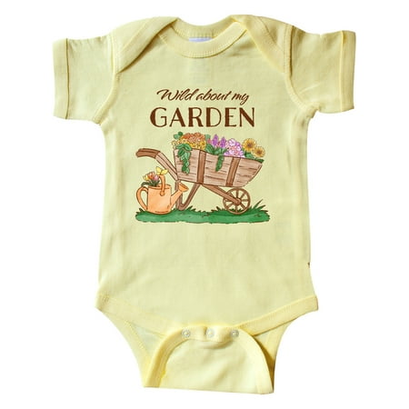 

Inktastic Wild About My Garden Gift Baby Boy or Baby Girl Bodysuit