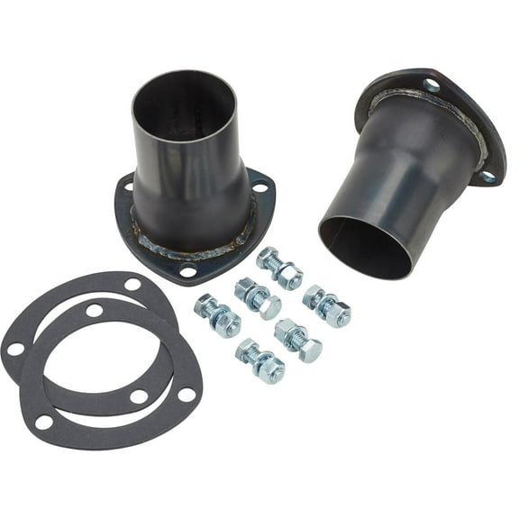 Speedway Motors Header Reducer Kit - 3 to 2-1/2 Inch - Universal Fit - Steel - 3 Inch Collector Diameter - Includes Gaskets and Bolts - 1/4 Inch Flange