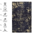 thumbnail image 6 of 6x9 Non-Shedding, Stain-Resistant Area Rug / Good for Kitchen and Dining Areas, 6 of 6