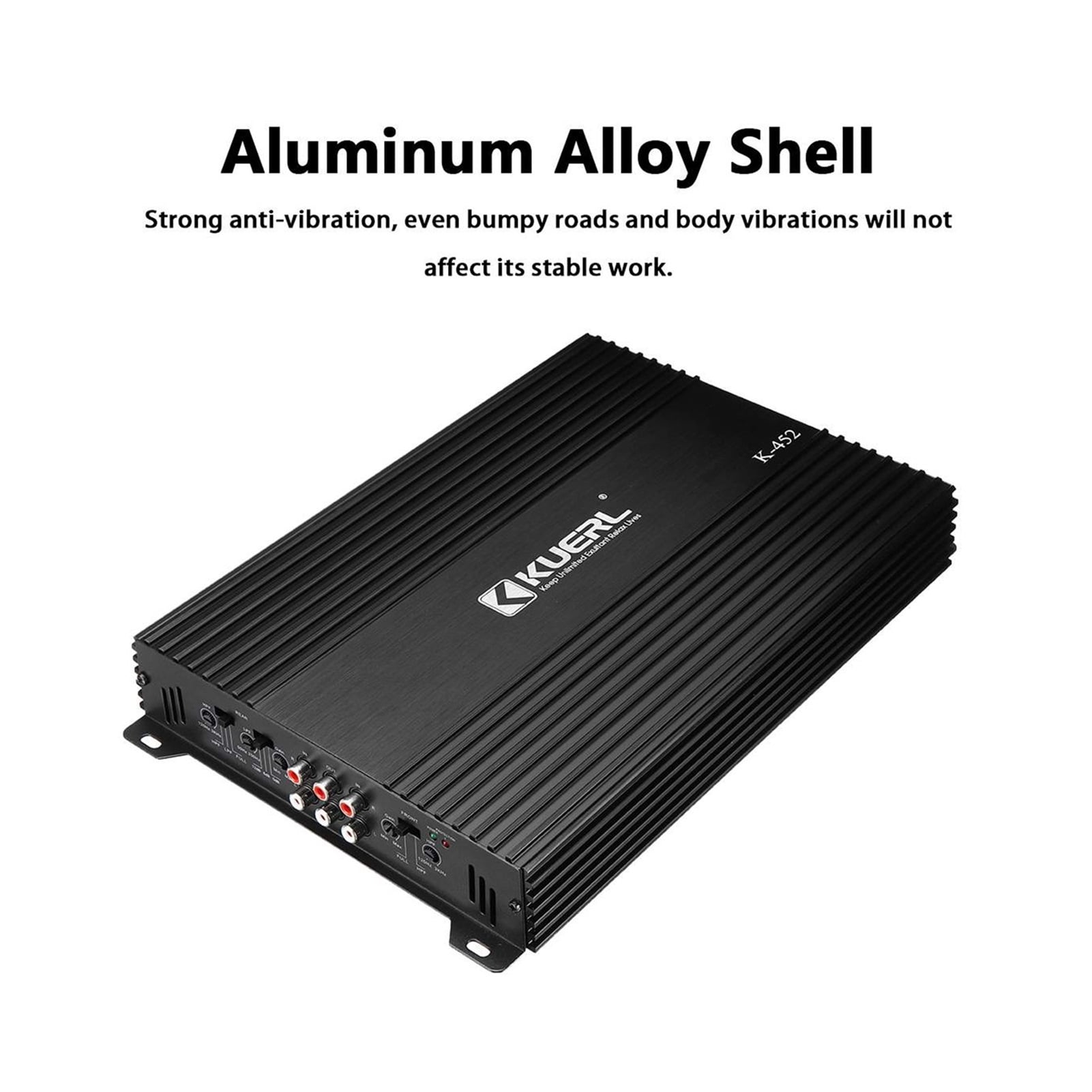 12V 6800W 4 Channel Car Amplifier Subwoofer Car Audio Class A/B Car Audio Amp Powerful Amplifiers Subwoofer Bass Speaker