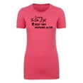 thumbnail image 2 of Keep Tiny Humans Alive Graphic Tee, Woman's T-shirts , Gifts for Mom, Ladies Tops - Berry MH200WMOM S36 3XL, 2 of 3