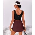 thumbnail image 4 of Pinspark Golf Skirts for Women High Waist Tennis Skirt Quick Dry Pickleball Skort Lightweight Athletic Skorts with Pockets, 4 of 6