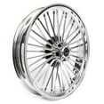 thumbnail image 3 of Chrome Front 21x3.5 Rear 16x3.5 Fat Spoke Wheels Rims for Harley Davidson Touring Baggers Street Glide Road Glide, 3 of 5