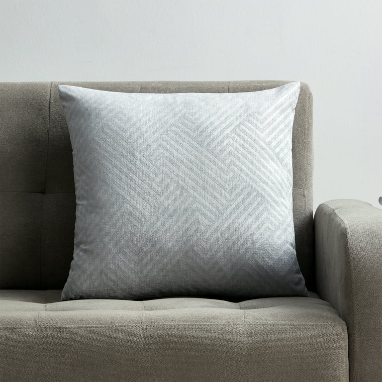 BLEUM CADE Set of 2 Throw Pillow Covers 18x18, Chenille Throw Pillows  Covers for Couch, Couch Throw Pillow Covers, Decorative Pillows Covers for