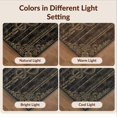 thumbnail image 7 of Design&I 9'x12' Washable Area Rug Snag-Free Snake Sofa Vintage Gothic Boho Motif Ornate Bird Scroll Bamboo Flowing Dynamic for Dining Room, Basement, Large Office, 7 of 7