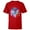 Red, variant on Marvel Spidey and His Amazing Friends Glow Webs Glow Icon - Short Sleeve T-Shirt for Kids - Customized-White