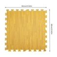 thumbnail image 5 of 25pcs 24x24in Puzzle Mat Interlocking Foam Tiles, 10mm Thick Wood Grain EVA Foam Tiles 97 Sq Ft Wood Grain, 5 of 7