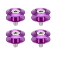 thumbnail image 1 of Unique Bargains Car Vehicle Purple Aluminum Alloy Bumper Quick Release Fastener Set for Trunk Fender Hatch, 1 of 6