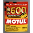 thumbnail image 5 of Motul 100949 600 Dot-4 100% Synthetic Racing Brake Fluid Brake Fluid 500ml 3 pck, 5 of 5