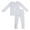 Grey, variant on 2T-8Y Fleece Lined Toddler Thermal Set, Thermal Underwear for Kids, Solid Base Layer Long J๐จh๐งs for Baby Boys Girls