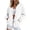 White, variant on Ymyiu Womens Sweatshirt Womens Snap Sweatshirts Jackets Long Sleeve Casual Loose Outwear with Pockets(Wine, S)