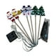 thumbnail image 5 of 6 luces solares navideñas para camino, para jardín, exteriores, alimentadas por energía solar Estilo A, 5 of 9