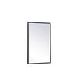 thumbnail image 6 of Metal mirror medicine cabinet 17 inch x 28 inch in Black, 6 of 9