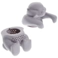 thumbnail image 3 of FONWILYO Cute Otter Shape Silicone Tea Infuser Easy Clean Tea Filter Fun Kitchen Gadget Present Grey, 3 of 7