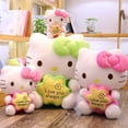 thumbnail image 4 of Muñeco de peluche grande de Sanrio para niña, juguete de gato Kawaii de Hello KT, corazón suave, regalo de cumpleaños, decoración de habitación, 4 of 4