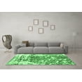 thumbnail image 3 of Ahgly Company Indoor Rectangle Persian Emerald Green Traditional Area Rugs, 5' x 7', 3 of 4