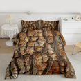 thumbnail image 2 of Feelyou Tree Branches Men Full Size Comforter Sets, Countryside Plant Bedding Sets, 3pcs, 2 of 8