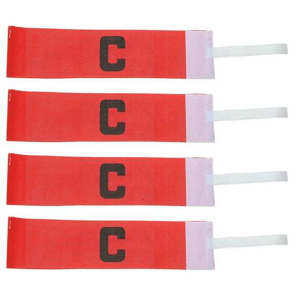 FUTUREORYY sports captain bands Captain Armband Nylon Adults Sports Events 4Set