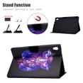 thumbnail image 4 of Allytech Case Comaptible with Lenovo Tab M10 HD 2nd Gen TB-X306X / Smart Tab M10 HD 2nd Gen TB-X306F, PU Slim Shell Shockproof Back Multi Angle Stand Cover Case with Auto Wake/Sleep, Purple Owl, 4 of 6