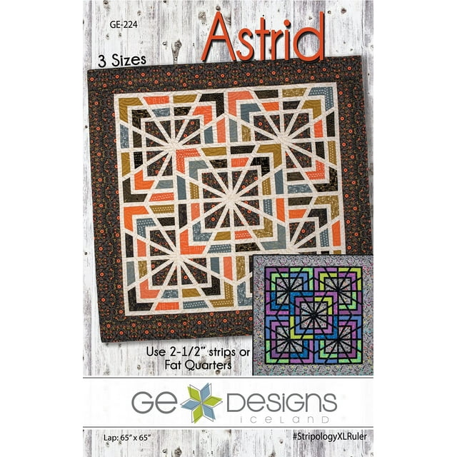 Patrón De Colcha Astrid De G.E. Diseños