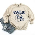 thumbnail image 4 of Yale Football Helmet - Women's Graphic Sweatshirt, 4 of 11
