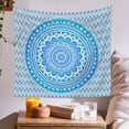 thumbnail image 4 of Mistaha 1PCS Tapestry 180cm * 230cm Home Bohemian Milled Mandala Flower Pattern Room Background Hanging, 4 of 8