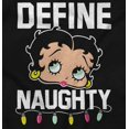 thumbnail image 2 of Betty Boop Christmas Define Naughty Women Plus Size Hoodie Brisco Brands 3X, 2 of 4