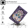 thumbnail image 2 of Allytech Case for Lenovo Tab M10 HD TB-X505F TB-X505L/ Tab M10 10.1"(TB-X605F), Kickstand PU Leather Shockproof Flip Wallet Auto Sleep Wake Case for Lenovo Tab TB-X505F/X505L/X605F, Skeleton, 2 of 6