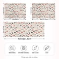 thumbnail image 4 of Haosy Satin Pillowcase for Hair and Skin Standard Cooling Silk Pillow Case with Envelope Closure Cute Dog Paw and Bones 20"x26", 4 of 9