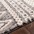 thumbnail image 6 of Surya Lyon 108x144" Rectangle Contemporary Fabric Rug in Gray/White, 6 of 7