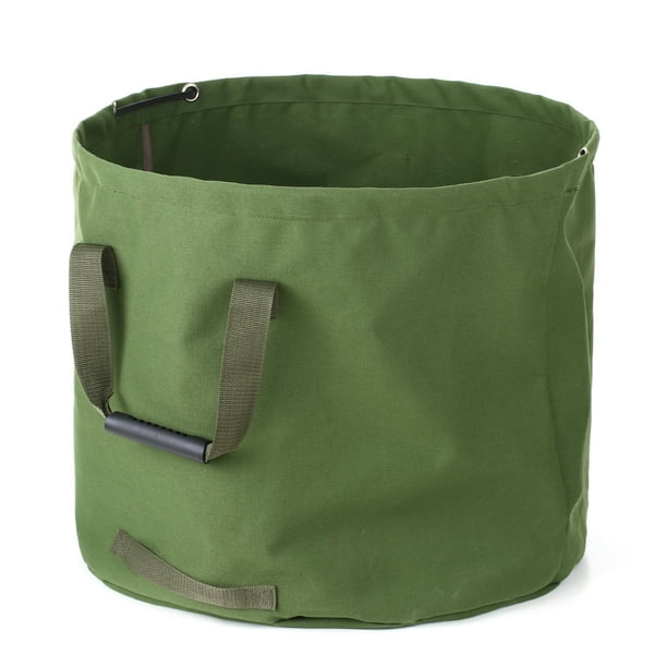 Collapsible Garden Bag Canvas Reusable Gardening Bag Water Resistant