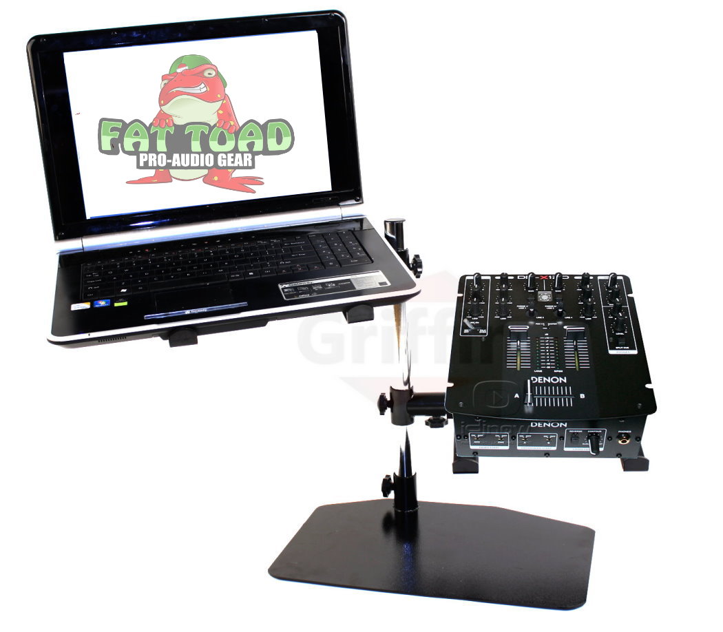 Double Computer Laptop Stand DJ Equipment by Fat Toad 2...