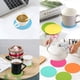 thumbnail image 5 of Divertido juego de posavasos que protege los muebles y la mesa de daños, posavasos de silicona adecuados para mesas de cualquier material, 5 of 5