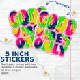 thumbnail image 3 of (2 Pack) Good Vibes Only Tie Dye Stickers - Positive Vibes - 5 Inches On Longest Side - Premium Vinyl - for Cars, Trucks, Skateboards, Laptops - Made in USA - BMCS1092, 3 of 7