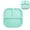 A Home Decor, variant on Powerful Suction Plates, 100% Food Grand Silicone, Divided, BPA Free, Microwave & Dishwasher Safe, Stay Put, 1 Pack