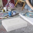 thumbnail image 4 of serony Paint Palette Paint Mixing Trays Watercolor Draw Pigment Box Paints Tins Box 24Grid, 4 of 9