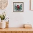 thumbnail image 3 of Glass Wall Art Cardinal, 3 of 4