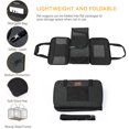 thumbnail image 2 of Dextrus Airline Approved Pet Carrier for Cats&Small Dogs, Collapsible and Breathable Cat Travel Bag Up to 16lbs with 5-Sided Ventilation, Bottom Protection and Washable Liner-17"L x 11"W x 11"H, Black, 2 of 5