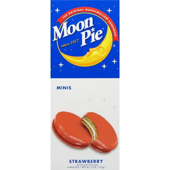 Moon Pie Minis Strawberry Pies 6 ea