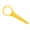Yellow, variant on Agiufgs Stacking Bucket Screw Plastic, Threaded Design for Leak-Proof Seal, for Stacked Buckets in Industrial Storage, Yellow