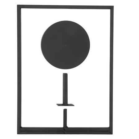 Tineasur 1Pack Metal Wall Planter Holder For Living Room Decorative Shelving 15.6X11.8X5.9In