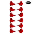 thumbnail image 1 of 12 Uds. De pájaros artificiales con Clip en plumas, pájaros, Navidad, boda, pájaros artificiales, adornos artesanales para árboles, 1 of 5