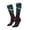 1 Black, variant on Picia Women Crew Soft Moisture-wicking Socks Surrealist Goat Pattern Design Cotton Socks, One Size fit All