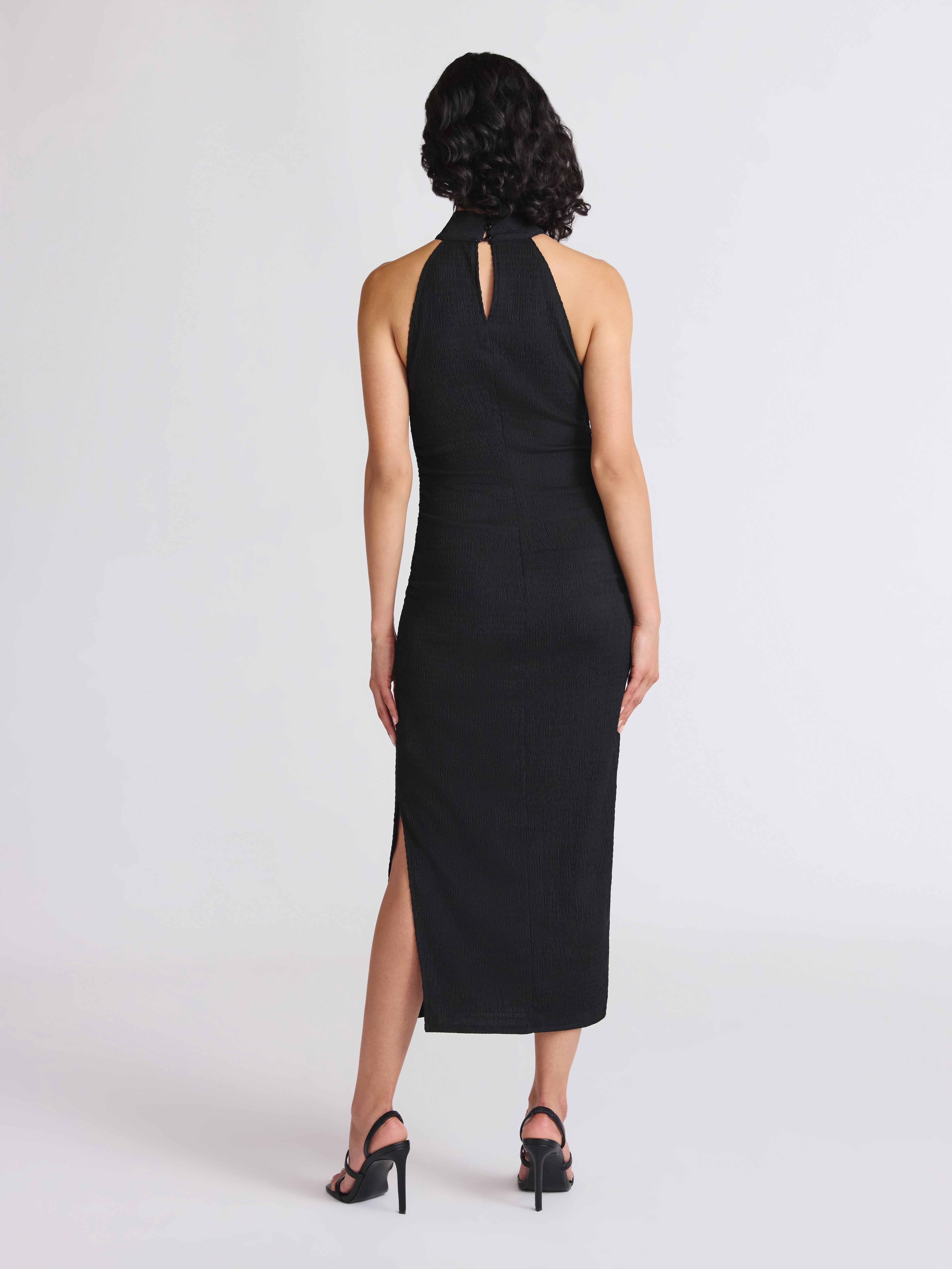 Sofia by Sofia Vergara Women's Halter Midi Dress, Mid Calf Length, Sizes XS-XXXL