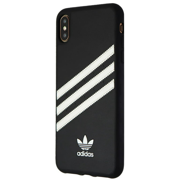 Syndicaat spectrum Lieve Adidas 3-Stripes Hybrid Case for Apple iPhone Xs Max - Black/White Stripes  - Walmart.com