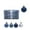 #154-Blue, variant on Cheapark 30-Piece Shatterproof Christmas Ball Ornaments Set - Multiple Styles for Christmas Tree & Parties, Festive Decor for Holidays