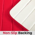 thumbnail image 3 of 1 Piece Striped Design Solid Memory Foam Bathroom Rug Set Non-Slip, 3 of 5