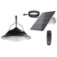 thumbnail image 1 of Single Heads Solar Pendant Lights Remote Control Indoor Outdoor Shed Lamp Led Hanging for Storage Room Porch Garden, 1 of 5